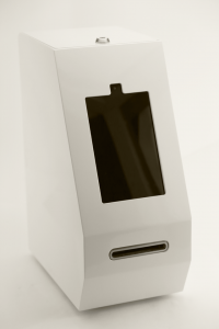 Skyhook's ATM prototype.